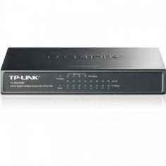 Switch TP-Link TL-SG1008P 8 porturi foto