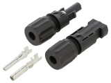 Conector solari tată-mamă 2,5-6mm&sup2; pentru cablu -40&divide;85&deg;C, CONNFLY