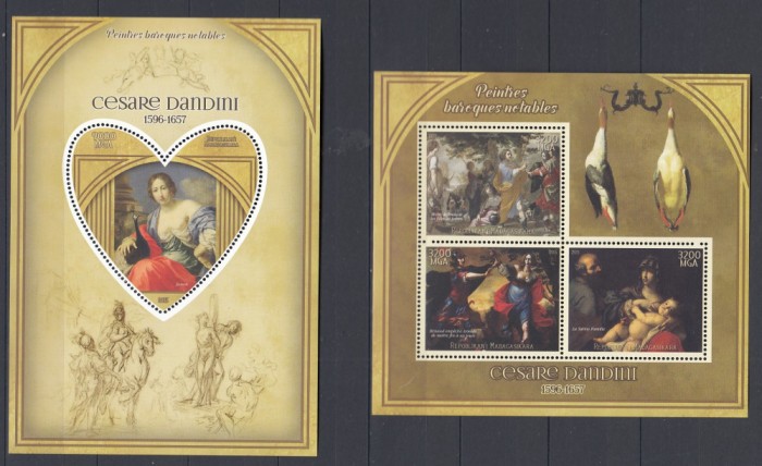 Madagascar - Pictura - CESARE DANDINI - 2 ss - MNH
