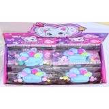 Jucarie Antistres Squishy, Cyrax, cu Revenire Lenta, Labuta de Pisica Pufoasa, 7.5 cm, Ambalaj Transparent, Model 270510, Multicolor