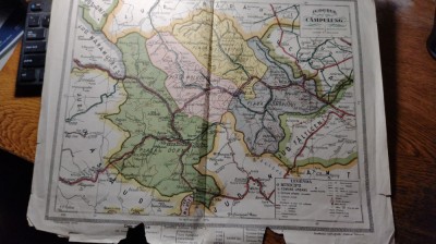 Bucovina, Campulung Moldovenesc- Harta judet foto
