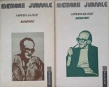 Memorii Vol. 1-2, Mircea Eliade, Humanitas 1991, Autobiografie, Filosofie, Jurnale, Editie Necartonata