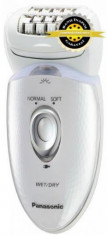 Epilator Panasonic ES-ED53-W503, 48 Pensete, 2 Viteze (Alb) foto