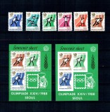 Indonesia 1988 - Jocurile Olimpice, sport, serie si colite neuzate