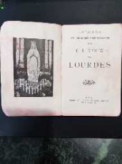Carte religioasa in limba flamanda (Belgia)-peletinaj la Lourdes- tiparita 1903