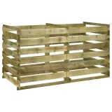 Cumpara ieftin Compostor cu stinghii, 180x90x90 cm, lemn de pin tratat
