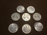 lot monede Ungaria - 20 Filler anul 1977, 1981, 1983, 1986, 1987, 1988, 1989. !