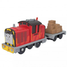 Locomotiva motorizata cu vagon, Thomas and Friends, Salty Selly, HMC21