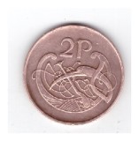 Moneda Irlanda 2 pence 1980, stare foarte buna, curata