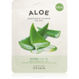 It&acute;s Skin The Fresh Mask Aloe mască textilă calmantă cu efect de hidratare 18 g