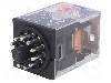 Releu electromagnetic, 24V DC, 10A, 3PDT, serie MKS, OMRON - MKS3PI-5 DC24