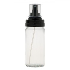 Recipient Spray Ulei, Sticlă Transparentă, Capacitate 245ml, Capac Metalic