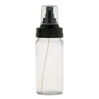 Recipient Spray Ulei, Sticlă Transparentă, Capacitate 245ml, Capac Metalic foto