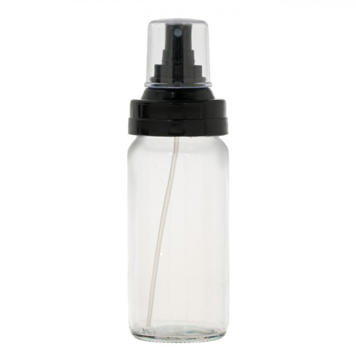 Recipient Spray Ulei, Sticlă Transparentă, Capacitate 245ml, Capac Metalic