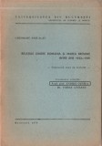 Gheorghe Pascalau - Relatiile dintre Romania si Marea Britanie in anii 1933-1939, 1979