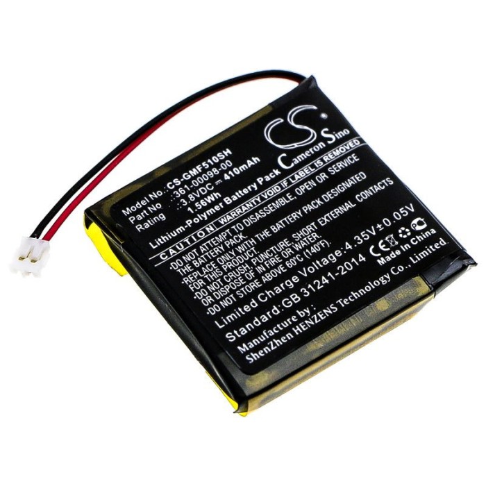 3,8V-410MAH ACUMULATOR LI-POLIMER =&gt; NAVI GARMIN FENIX 5X/5X RUNNING COM Articol Alternativ