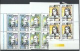TSV$ - 1994 LP 1362 ANIVERSARI-COMEMORARI-PERSONALITATI BLOC X 4 MNH/** LUX