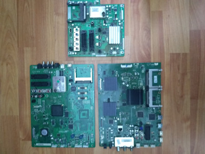 Lot 3 mainboard tv defecte foto