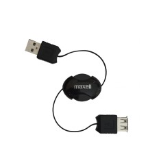 Cablu retractabil USB mama si tata, 28 cm lungime