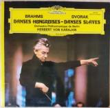 LP Brahms, Dvorak - Hungarian Dances / Slavonic Dances [Herbert von Karajan], Deutsche Grammophon