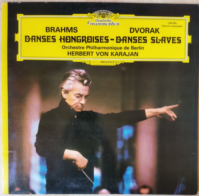 LP Brahms, Dvorak - Hungarian Dances / Slavonic Dances [Herbert von Karajan]