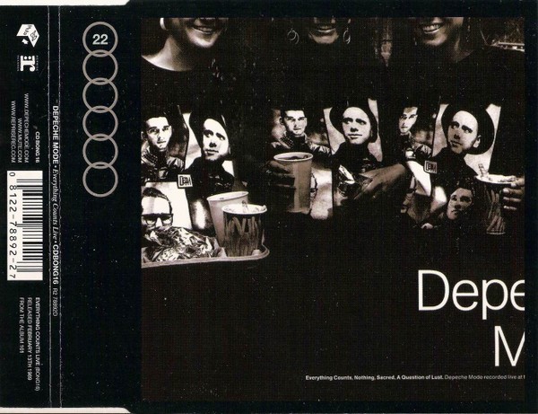 Depeche Mode &ndash; Everything Counts Live, CD