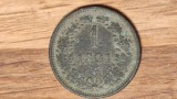R08 Austria Imperiu Habsburgic - moneda de colectie - 1 kreuzer 1891 A - rara !