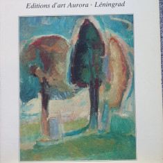 Youri Vasnetsov, album arta Aurora Leningrad 1984, 200 pagini, ca nou