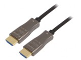 Cablu HDMI Optic 15m Negru HDCP 1.4/2.2