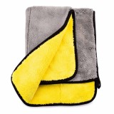 Laveta auto din microfibra pentru uscare si lustruire caroserie 50x70 cm 1600g/m2, 70/30 poliester si poliamida, bordura satinata, AMiO