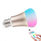 Cumpara ieftin Bec Led Smart Wi-Fi E27 5W RGB 6400K 850Lm