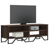 Dulap TV Gossi Stejar Maro 122x34x41cm Comoda TV Living/Dormitor Lemn prelucrat