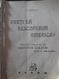 Felix Aderca Vreți să descoperim America? Cristofor Columb desene Gh. Labin