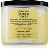 Bath &amp; Body Works Ginger &amp; Hinoki lum&acirc;nare parfumată 411 g