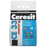 Cumpara ieftin Chit De Rosturi Gresie Si Faianta, Ceresit Ce 33, Grafit / 5Kg