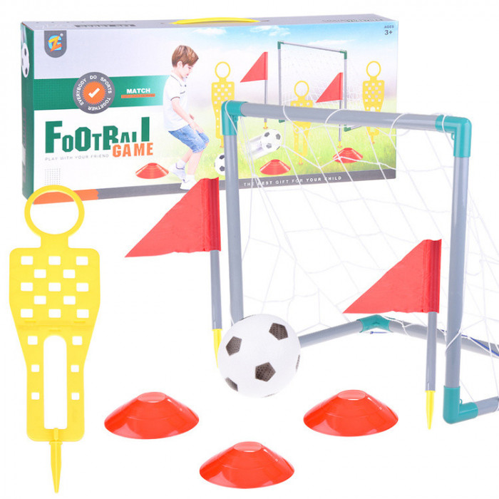 Set de goluri de fotbal pentru copii conuri de minge SP0771