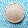 2q - 1 Cent 2002 Canada / moneda aniversara comemorativa 1952-2002, America de Nord