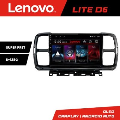 Navigatie Citroen C5 Aircross Android radio gps internet 8 core 6+128 Lenovo CarStore Technology foto