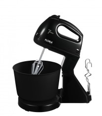 Mixer cu bol Floria ZLN-7574 Negru, 7 viteze, Bol plastic 2 Litri, Putere 150W, Negru