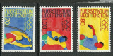 Cumpara ieftin Liechtenstein 1984 - Jocurile Olimpice Los Angeles, serie neuzat