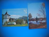 HOPCT LOT 3382 - IP- 2 CARTI POSTALE-SAMBATA DE SUS-JUD BRASOV-CIRCULATE, Circulata, Printata