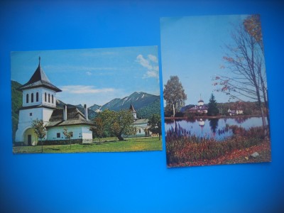 HOPCT LOT 3382 - IP- 2 CARTI POSTALE-SAMBATA DE SUS-JUD BRASOV-CIRCULATE foto