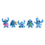 Set 5 Mini Figurine Disney Stitch - blister, JUST PLAY