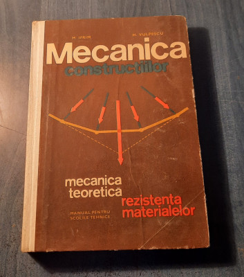 Mecanica constructiilor mecanica teoretica M. Ifrim foto