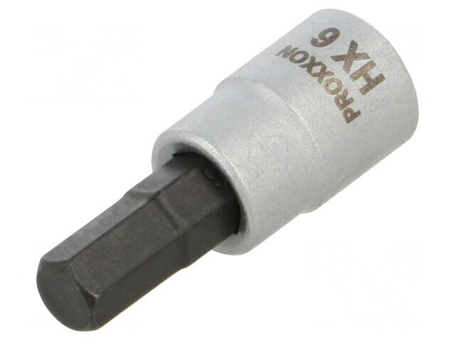 Cheie tubulară HEX 6mm 1/4 33mm