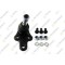 Pivot brat suspensie Ford C-Max (Dm2), Focus 2 (Da), Volvo C30 (533), S40 2 (544), V50 (545), Punte Fata, Stanga=Dreapta, inferior; TEKNOROT