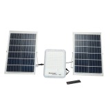 Proiector LED solar 150W cu telecomanda si baterie 3.2V 40Ah Breckner