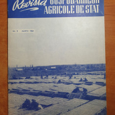 revista gospodariilor agricole de stat martie 1960