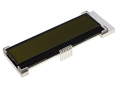 Afișaj LCD alfanumeric COG FSTN 16x2 cu LED PIN 8 foto