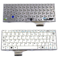 Tastatura laptop Asus Eee PC 1201PN alba fara rama cu layout US foto